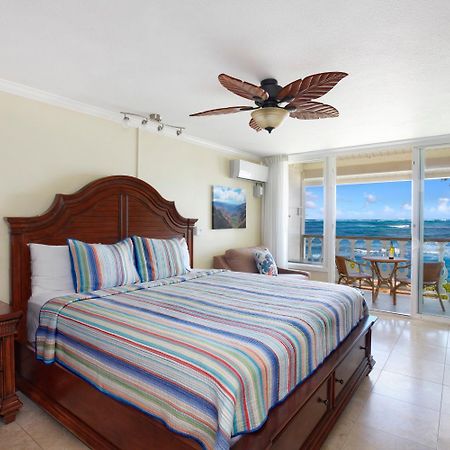 Islander On The Beach 352 Oceanfront *Penthouse* Ac Pool Kapa'a Kültér fotó