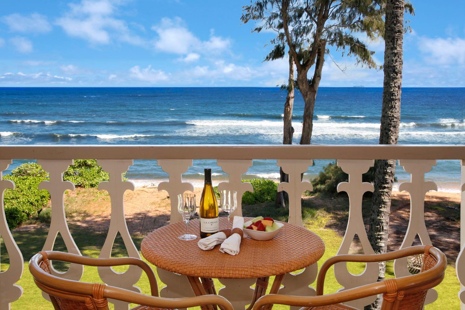 Islander On The Beach 352 Oceanfront *Penthouse* Ac Pool Kapa'a Kültér fotó